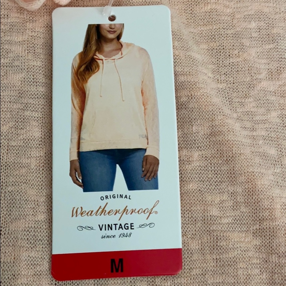 Weatherproof hooded sweater